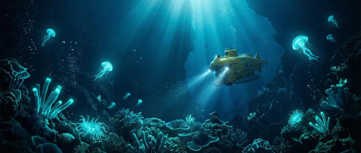 深海探索潜艇与荧光生物 - XRK1_3_0ARK下载污无限看免费版